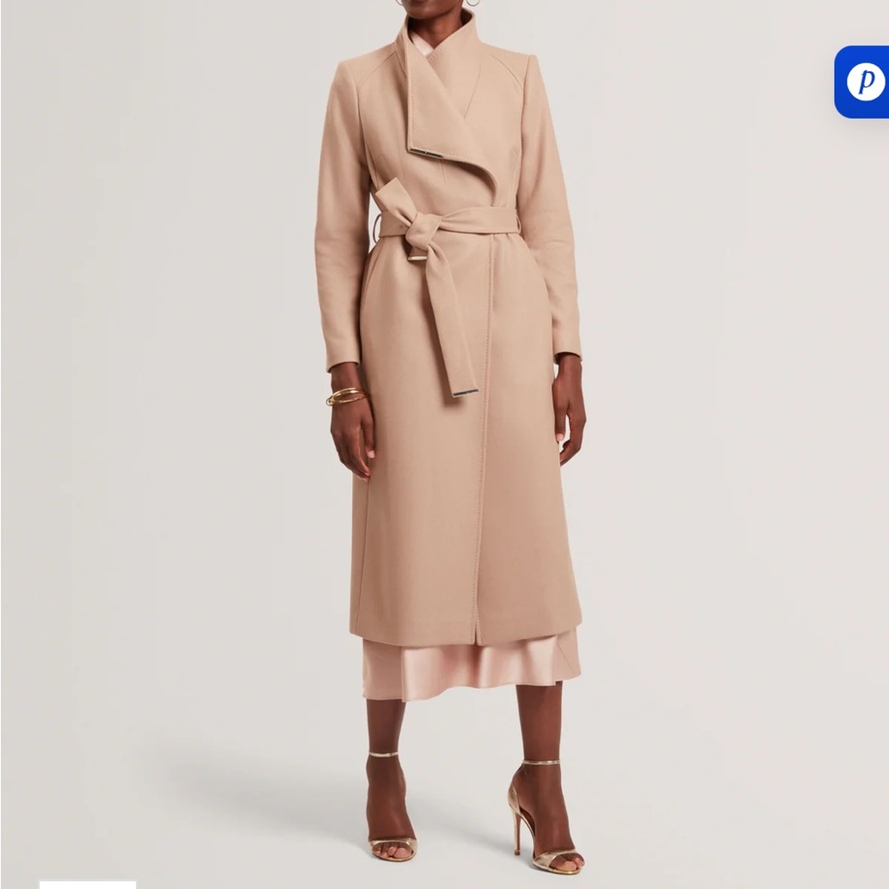 Ted Baker Tan Pea Coat